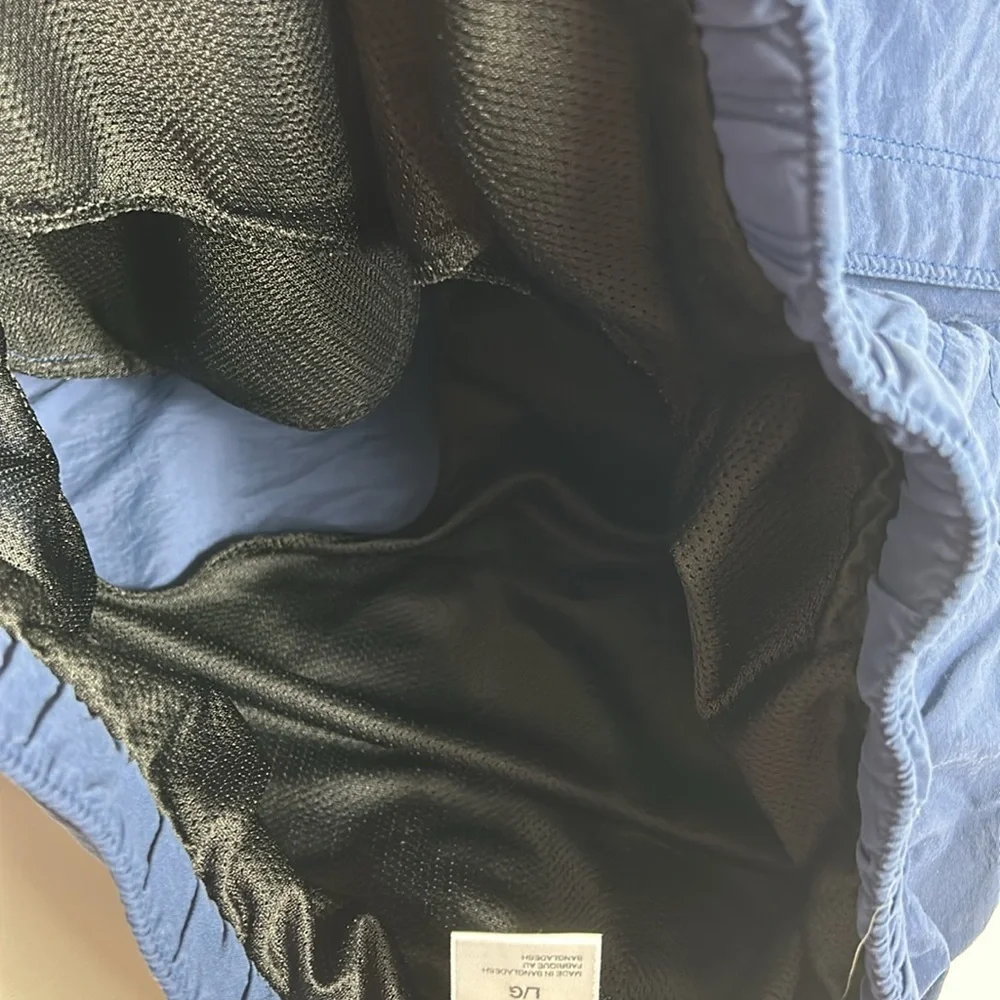 The North Face Men’s Size Large Royal Blue Baggies Nylon Swim Shorts Beachwear